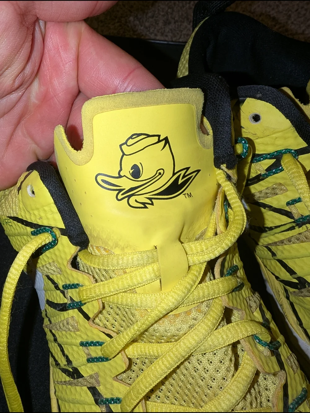 Nike Lunar TR1 LE Oregon Ducks NCAA Training Shoes - Picture 2 of 6